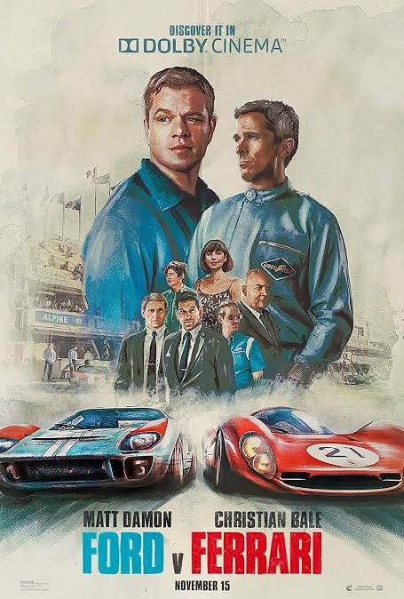 Ford vs Ferrari movie poster