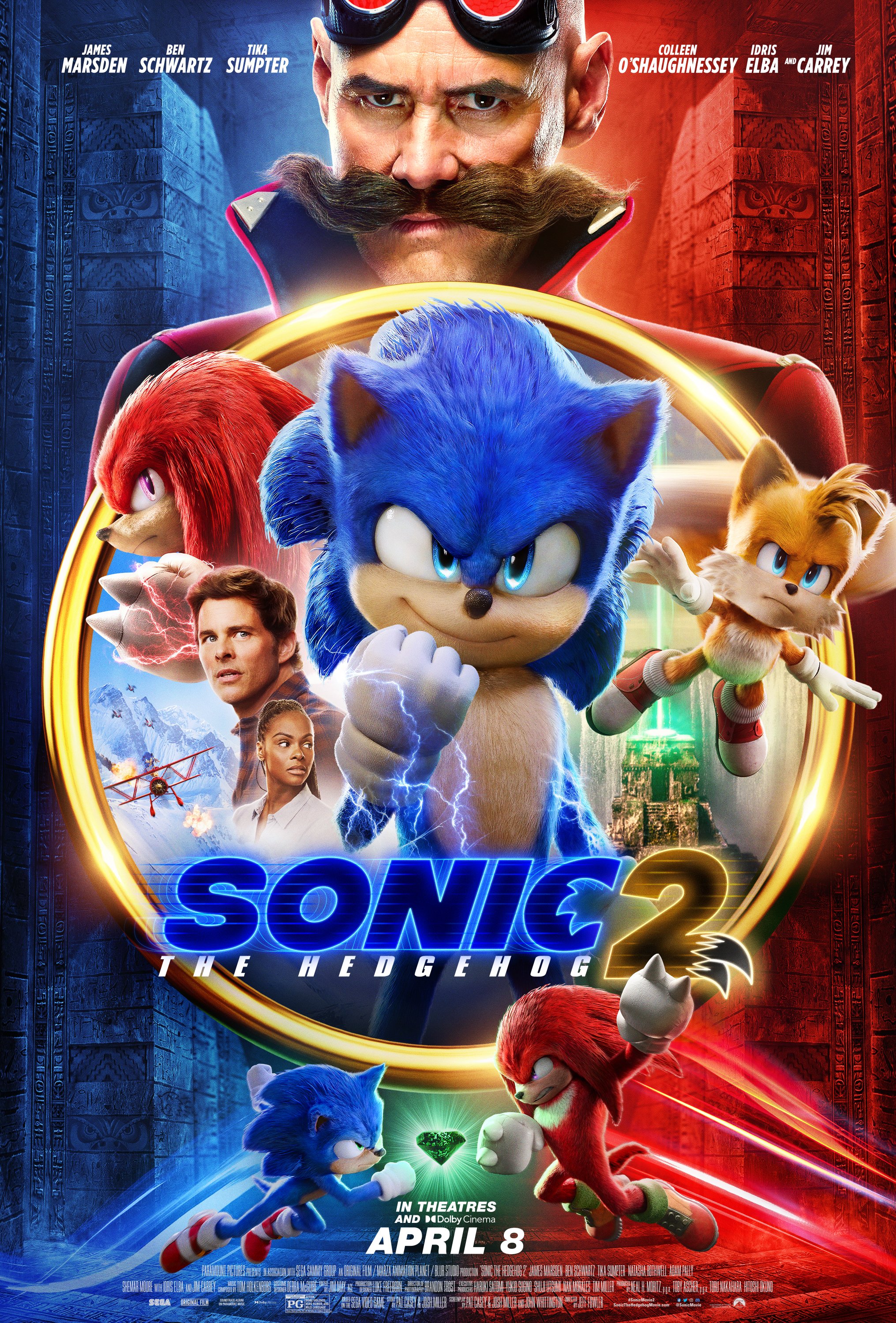 Sonic The Hedgehog movie poster