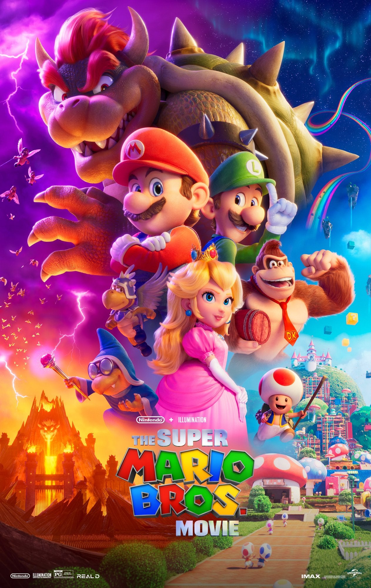 Super Mario movie poster