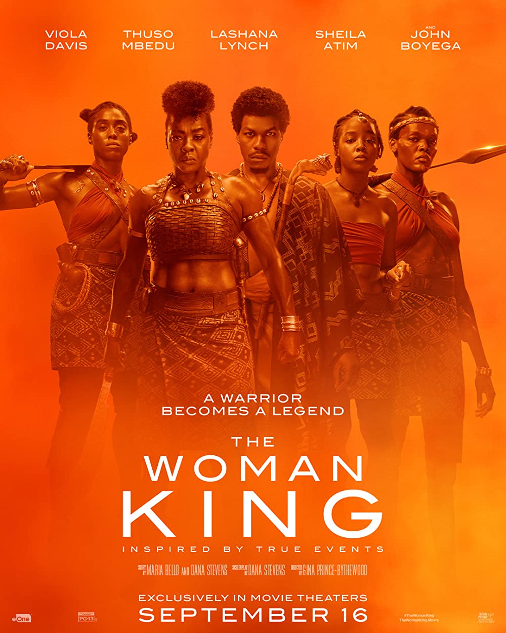 The Woman King movie poster